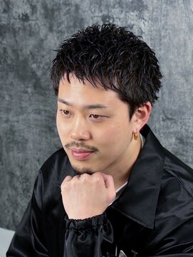 ヒロギンザバーバーショップ 新宿店(HIRO GINZA BARBER SHOP) 束間ショートスタイル