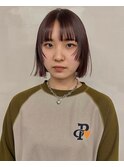 ボブ × 艶ブラウン