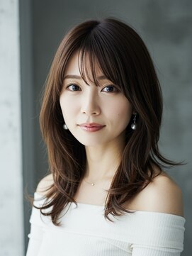 レヴィア(REVIA) レイヤーカット髪質改善トリートメント前髪カット