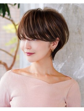 ロビー 表参道(ROBBY) ショートヘア/分け目なし/イメチェン/30代40代50代60代/表参道