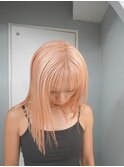 オレンジ　ケアブリーチ　渋谷　