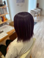ヘアショップ エヌアンドエー 久喜菖蒲店(hair shop N&A)&nbsp;しっとりとした光沢感◎深みある、ベリーボブ/髪質改善