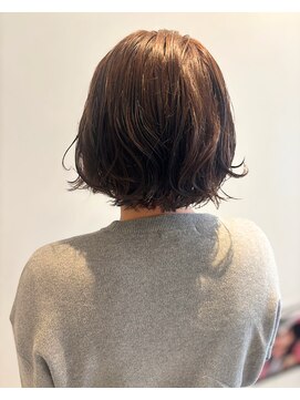 ゆるふわパーマスタイル