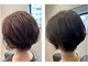 エル(eLu)の写真/【骨格に合わせた似合わせ技術】360°美しいショートヘアで新しい自分に◎忙しい朝でも手軽にスタイリング