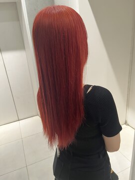 ジル 天神 福岡大名(ZEAL) 【ZEAL天神】チェリーレッドカラー