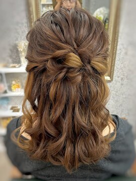 ララ(LalA) ハーフアップ