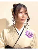 コーチ(COACH)&nbsp;着付け　ヘアセット