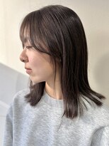 エンクス 天王町店(enx)&nbsp;イメチェン/ピンクベージュ/アンブレラカラー/前髪/天王町YS32