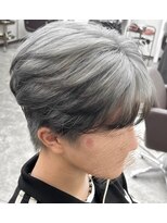 エテルネ 大宮店(E:terne)&nbsp;センターパート×エンドカラー×シルバー