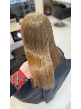 髪屋 紬 髪質改善ストレート