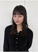 ぱつっと前髪×レイヤーボブ