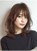 ミディアムレイヤー 白髪ぼかし 白髪染め 40代50代60代