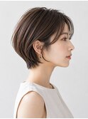 20代30代40代50代ナチュラル大人可愛いレイヤーショートボブ
