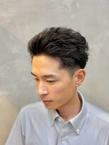 サームマン 人形町(SARM MAN)&nbsp;立体感のある刈り上げアップバングショート