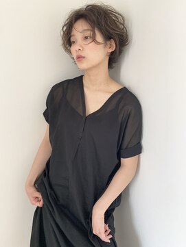 ヘア アンド メイク アートレス(Hair and Make Art less) ハンサムショートウェーブ
