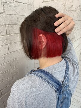 アジールヘア 所沢プロペ通り店(agir hair) インナーカラー【所沢、イルミナカラー、ブリーチ】