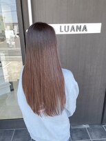 ルアナ ヘアーメイク(LUANA Hair Make) ナチュラルピンクベージュ