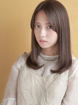 ミンクスプラス 流山おおたかの森(MINX plus) うるつやストレート #モード#3Dカラー#ジグザグバング