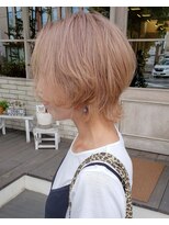 コーディアルヘア 白川本店(Cordial hair)&nbsp;マッシュウルフ×ハイベージュ