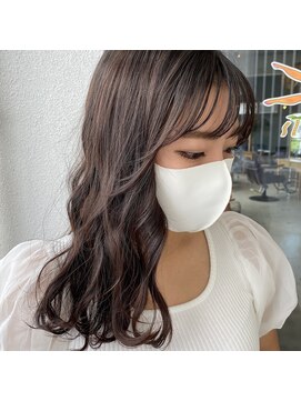 アルヴァ(ALVA) ○シースルーバングニュアンスカラー（那覇　新都心）