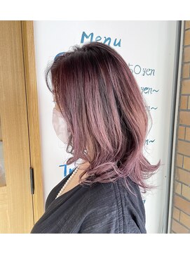 サロンドモエ(salon de MOET) 【オススメ】ピンクバイオレッドカラー