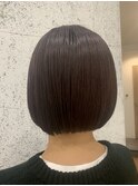 切りっぱなしボブ