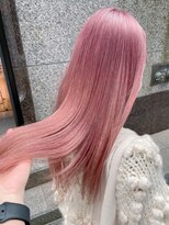 エイト プラット 渋谷2号店(EIGHT plat)&nbsp;ハイトーンピンク　ケアブリーチダブルカラー2/24