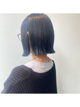 ミント(mint) 【切りっぱなしBobとブルーブラック◎】
