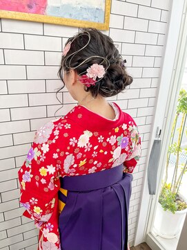 リール(THE RIRE.) ＊THE  RIRE.　袴ヘア×アップアレンジ＊