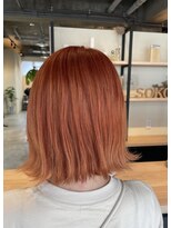 ソーコヘアー 海田店(So-ko hair)&nbsp;オレンジカラー