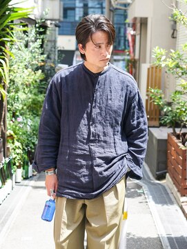 クラスコウベ 三宮店(Krass kobe) パート分けツーブロックマッシュ【上野　竜司】