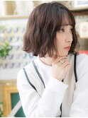 ■切りっぱなしゆるふわ外ハネボブパーマ302-2★戸頭10代20代!