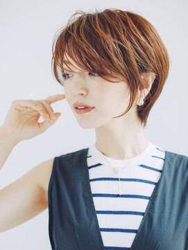 アッシュ 大泉学園店(Ash) 20代30代40代『大人可愛い丸みショート』Ash大泉学園店