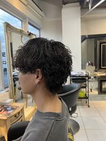 アイズ 海老名(AIZU)&nbsp;波巻きスパイラルパーマ　波巻きパーマ　メンズパーマ