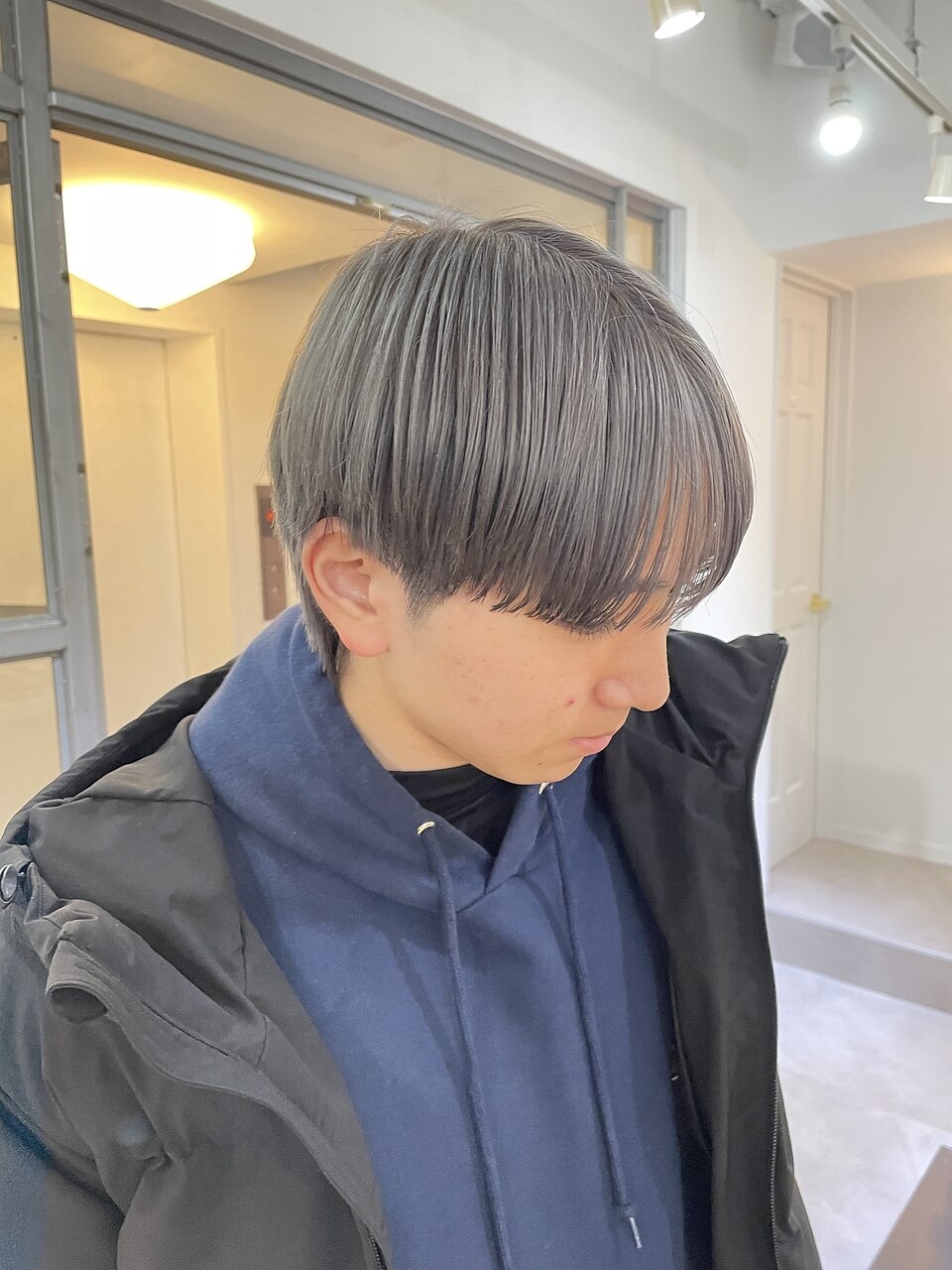 シースルーマッシュ×シルバーカラー：L197500677｜メゾン(Maison)の