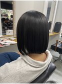 乾かすだけでつやつやになる美髪縮毛矯正