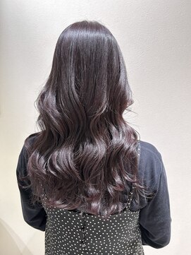 ロイ(ROY) ROYロング/暗髪暖色系カラー・ピンクラベンダーベージュ