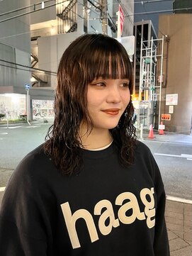 カフ(CAF) CAF FUKO ミディアムパーマ/くるくるパーマ/大阪/心斎橋