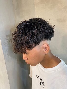 オーバー 町田店(OVER) メンズハイライト ハイトーン メンズショート