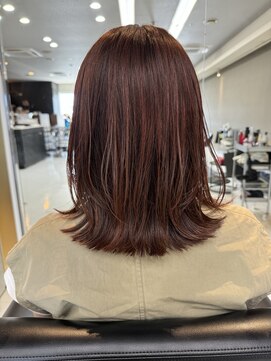 シャンプーボーイエイムス(SHAMPOO BOY aims) ピンクオレンジカラー