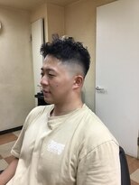 ディクトヘアー(DCTHAIR) ハードパーマフェードカット