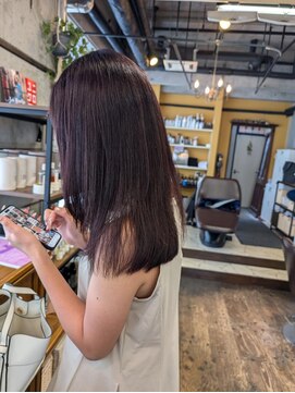 ラ リュエル(La Ruelle) 髪質改善カラー【髪質改善】