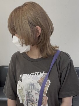 ニコヘアデザイン(NICO hair design) ☆NICO☆ハイトーンネオウルフ