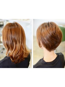 一人ひとりのカットのサイクル・未来の予定に合わせた施術で、扱いやすさが続く♪