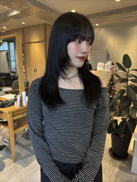 ゼストプラス(ZEST plus) 透明感引き出す暗髪