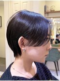 ウェーブミディアム似合わせカットメルティカラーショート/大宮