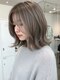 エル 新小岩(elu)の写真/大人女性の魅力を引き出すナチュラルな色味と艶を実現◎白髪をカバーしながら上品な仕上がり*[新小岩駅]
