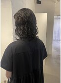 伸ばしかけミディアムパーマ