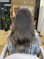 ミラシィ 成田(Mirashy)&nbsp;ハイライトカラーミルクティーベージュレイヤーカット