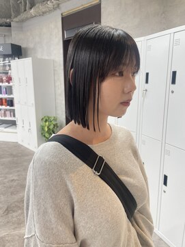 リミットバイアフィナー 大宮店(limit by Afinar) ぱつっとボブ